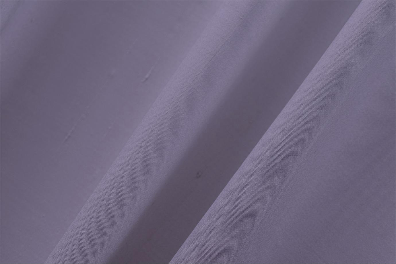 Tissu Couture Double Shantung Violet en Coton, Soie UN001042