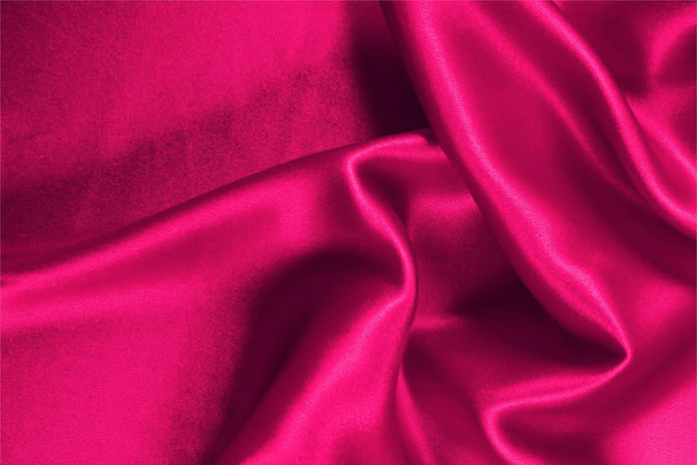 Crepe Satin Fuxia