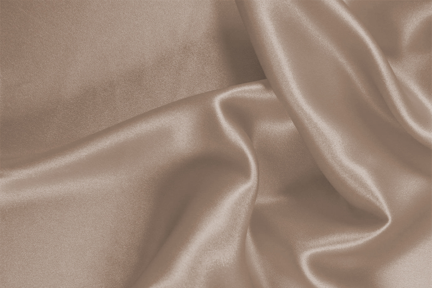Green Beige Silk, Stretch Silk Satin Stretch Apparel Fabric