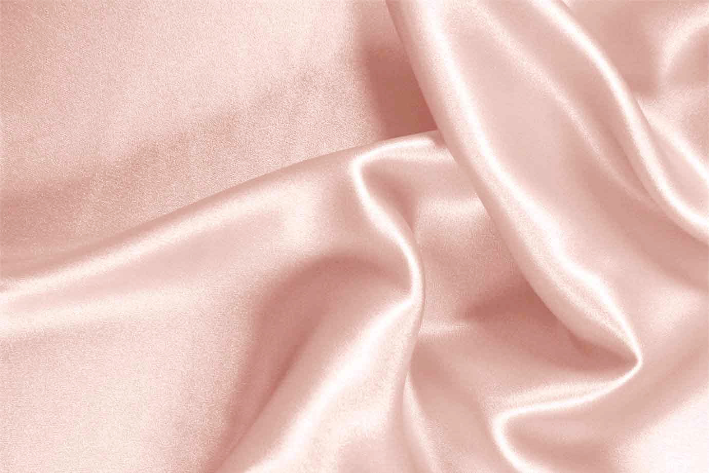 Freesia Pink Silk Crêpe Satin Apparel Fabric