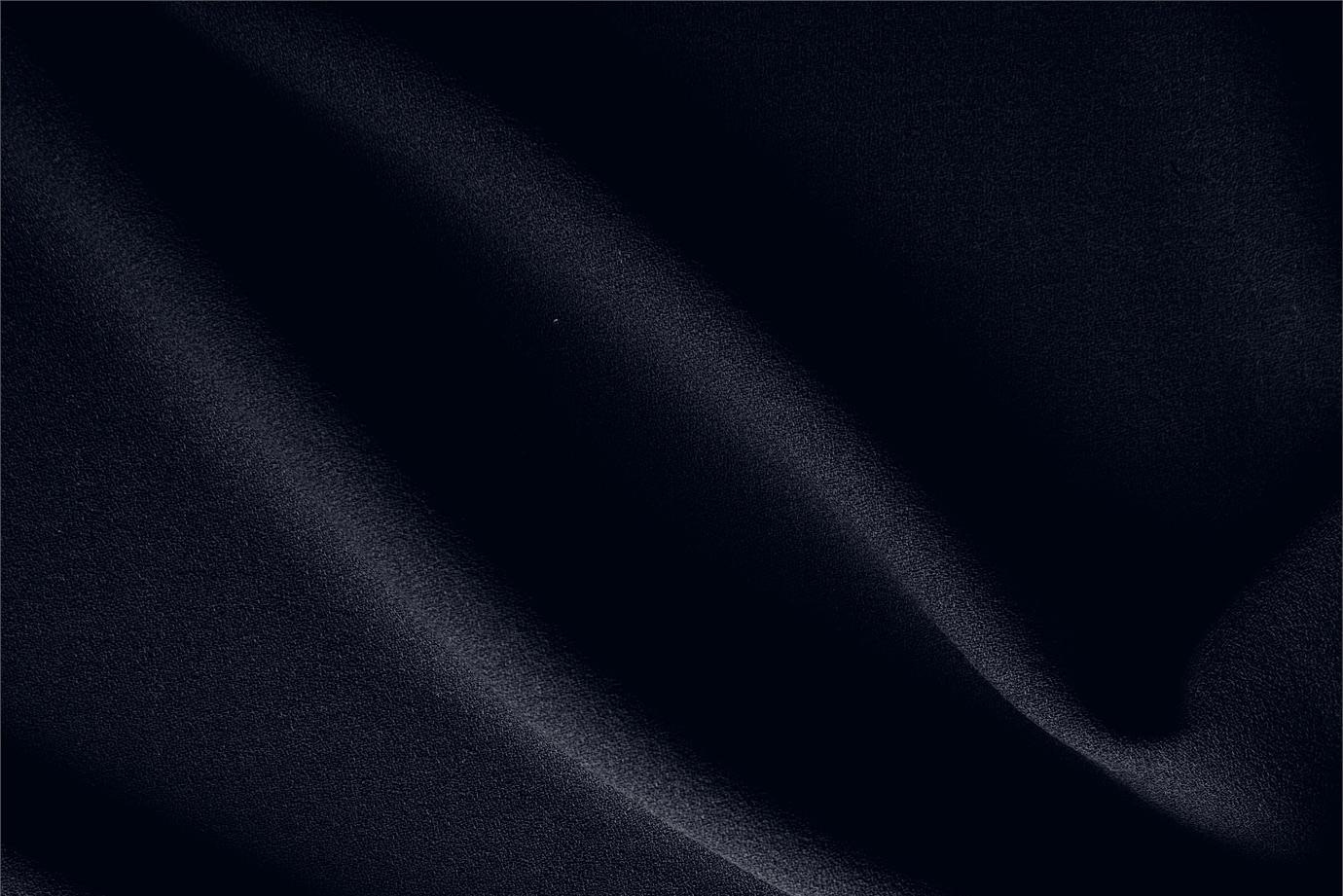 Navy Blue Wool Wool Crêpe Apparel Fabric
