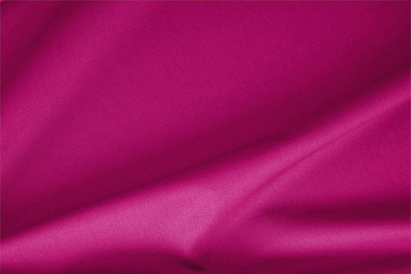 Cyclamen fuchsia stretch wool gabardine fabric for dressmaking