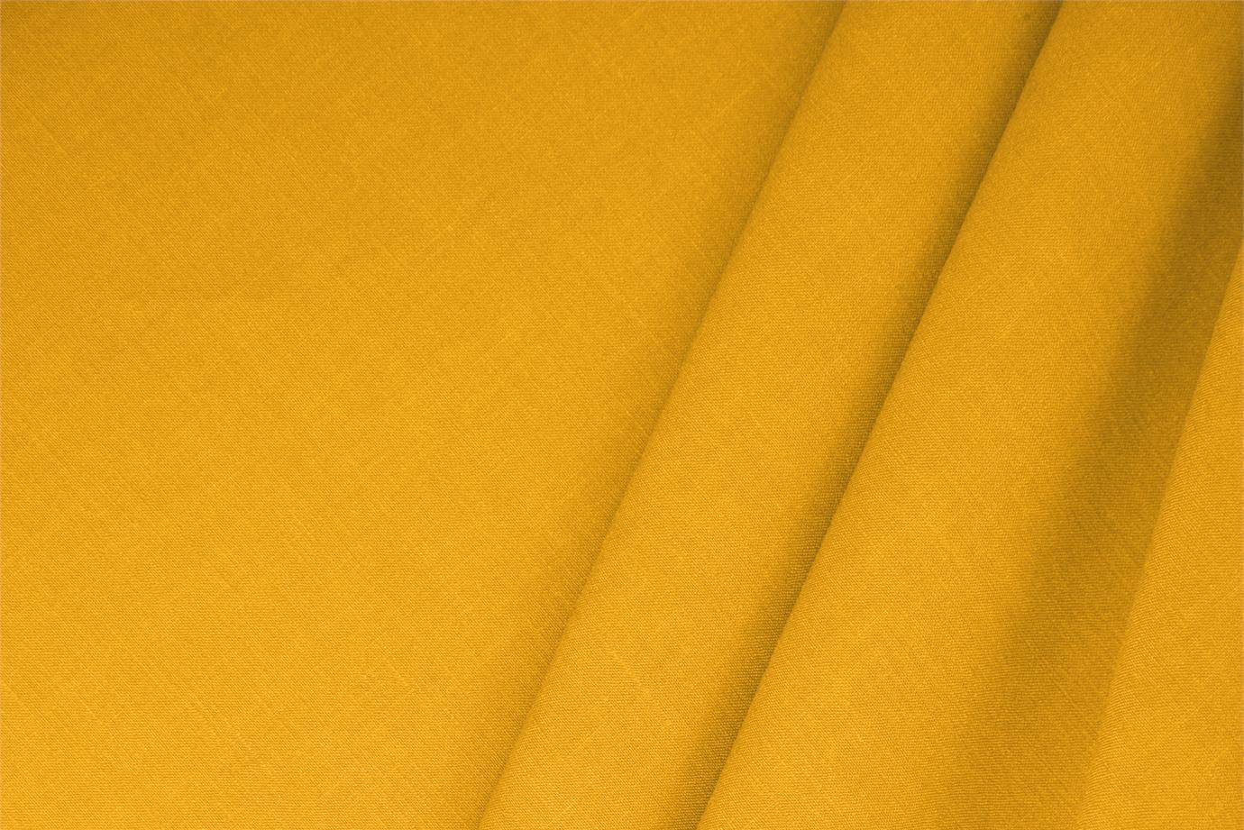 Sunflower Yellow Cotton, Silk Double Shantung Apparel Fabric