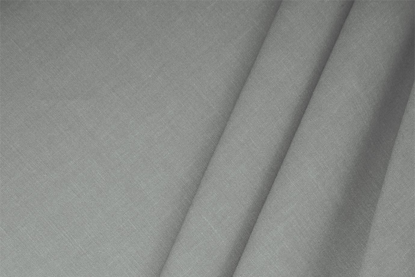 Steel Gray Linen, Stretch, Viscose Linen Blend Apparel Fabric