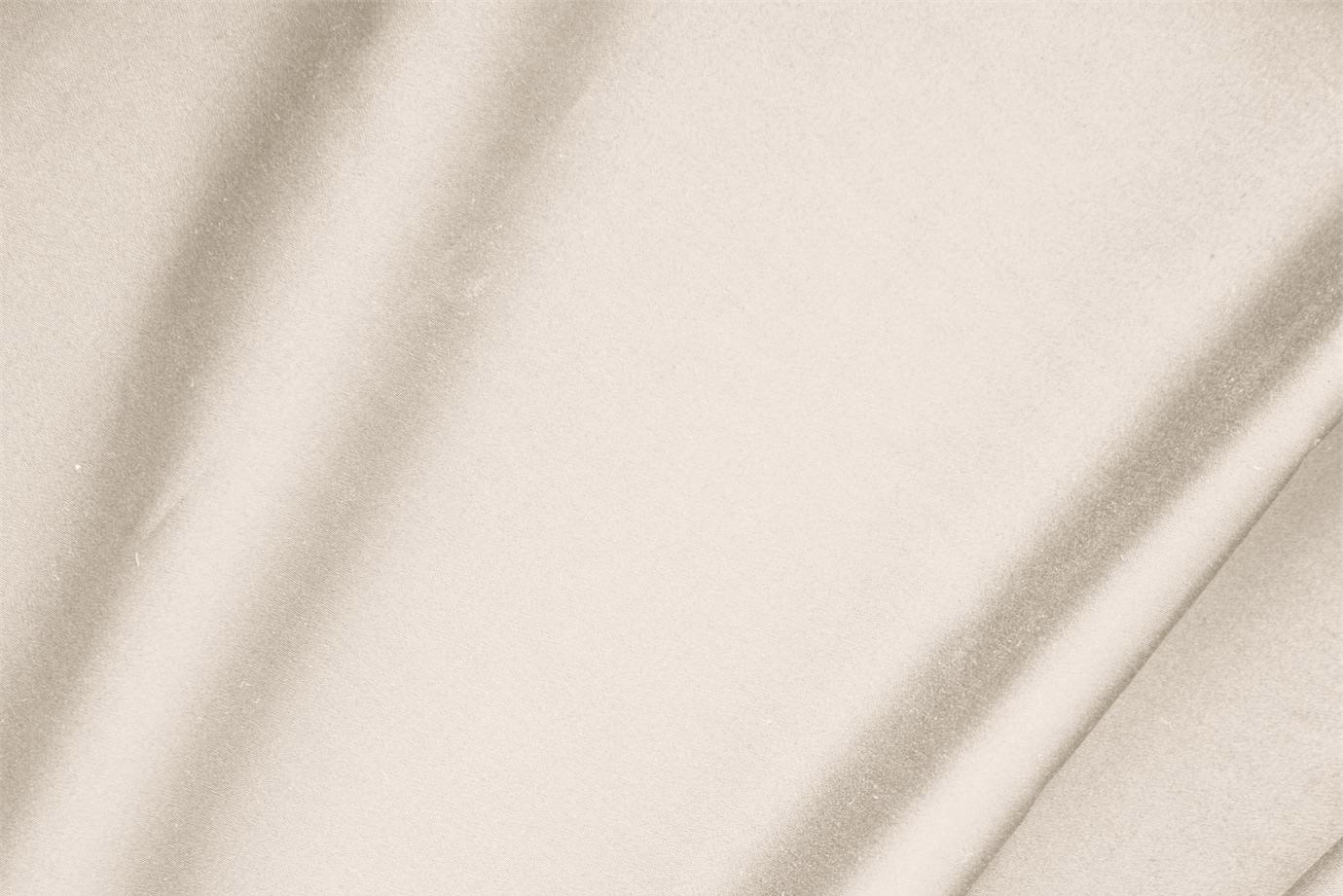 Raso Di Cotone Stretch Ecru