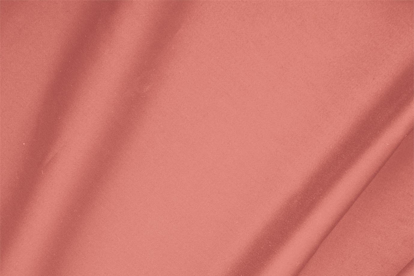 Geranium Pink Cotton, Stretch Cotton sateen stretch Apparel Fabric