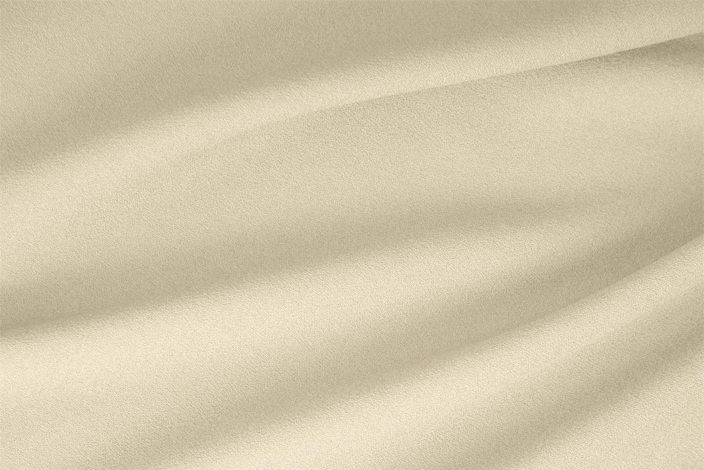 Milk White Polyester, Stretch, Wool Wool Stretch Apparel Fabric