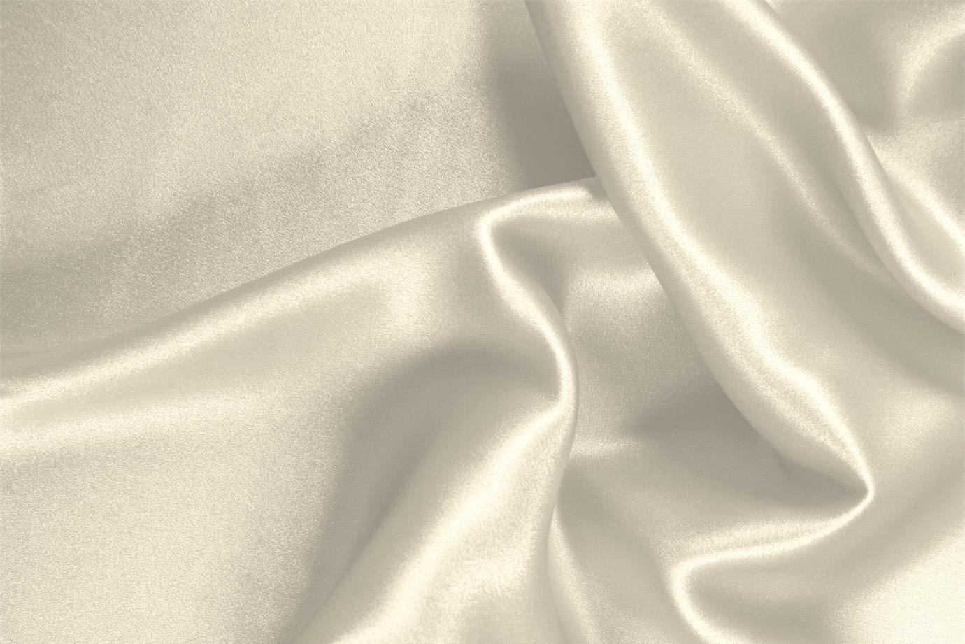 Almond Beige Silk, Stretch Silk Satin Stretch Apparel Fabric