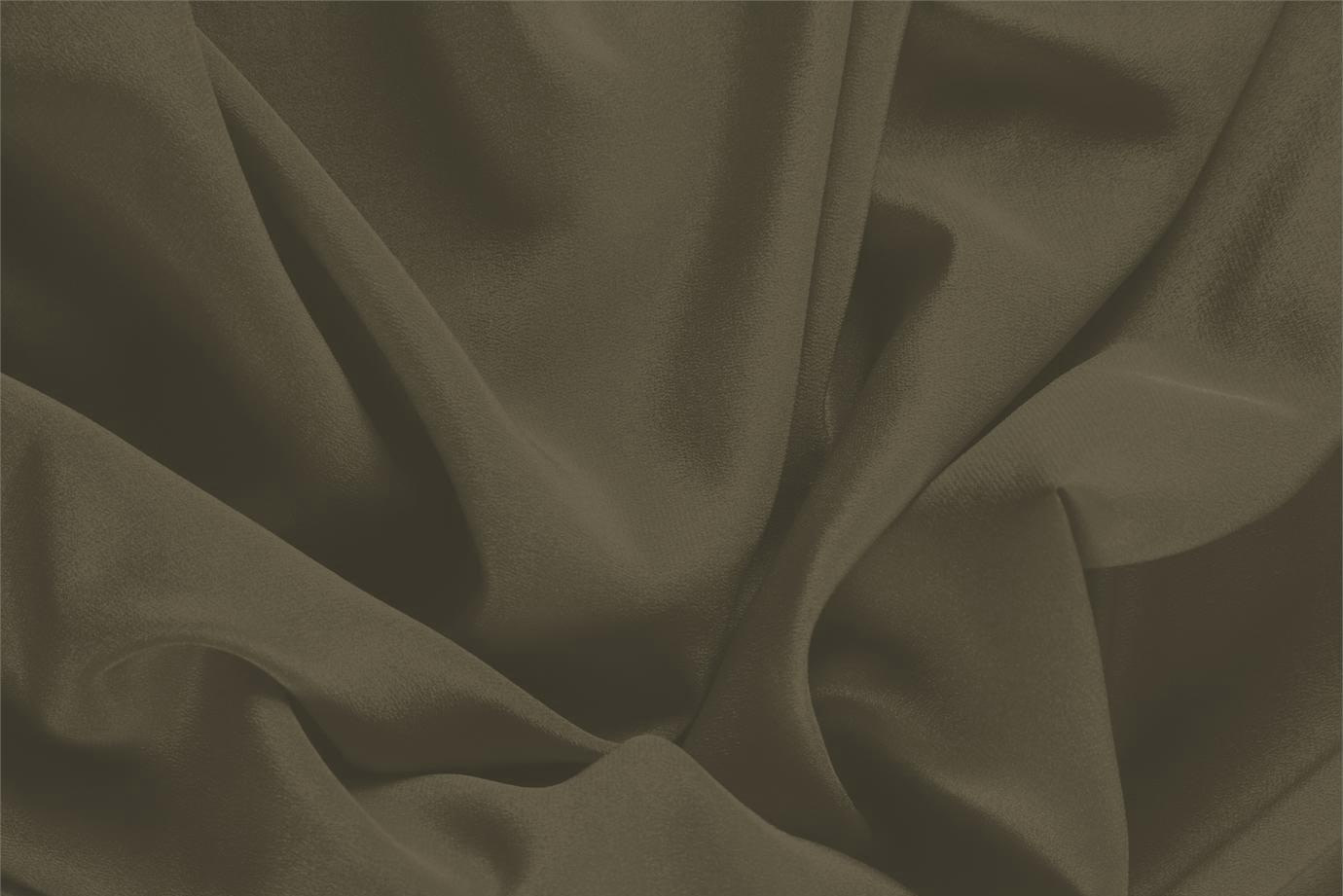 Tessuto Crepe De Chine Sorrento Corteccia per Abbigliamento