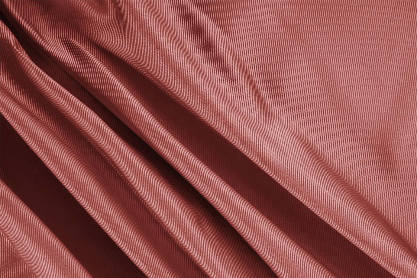 Brick Brown Silk Dogaressa Apparel Fabric