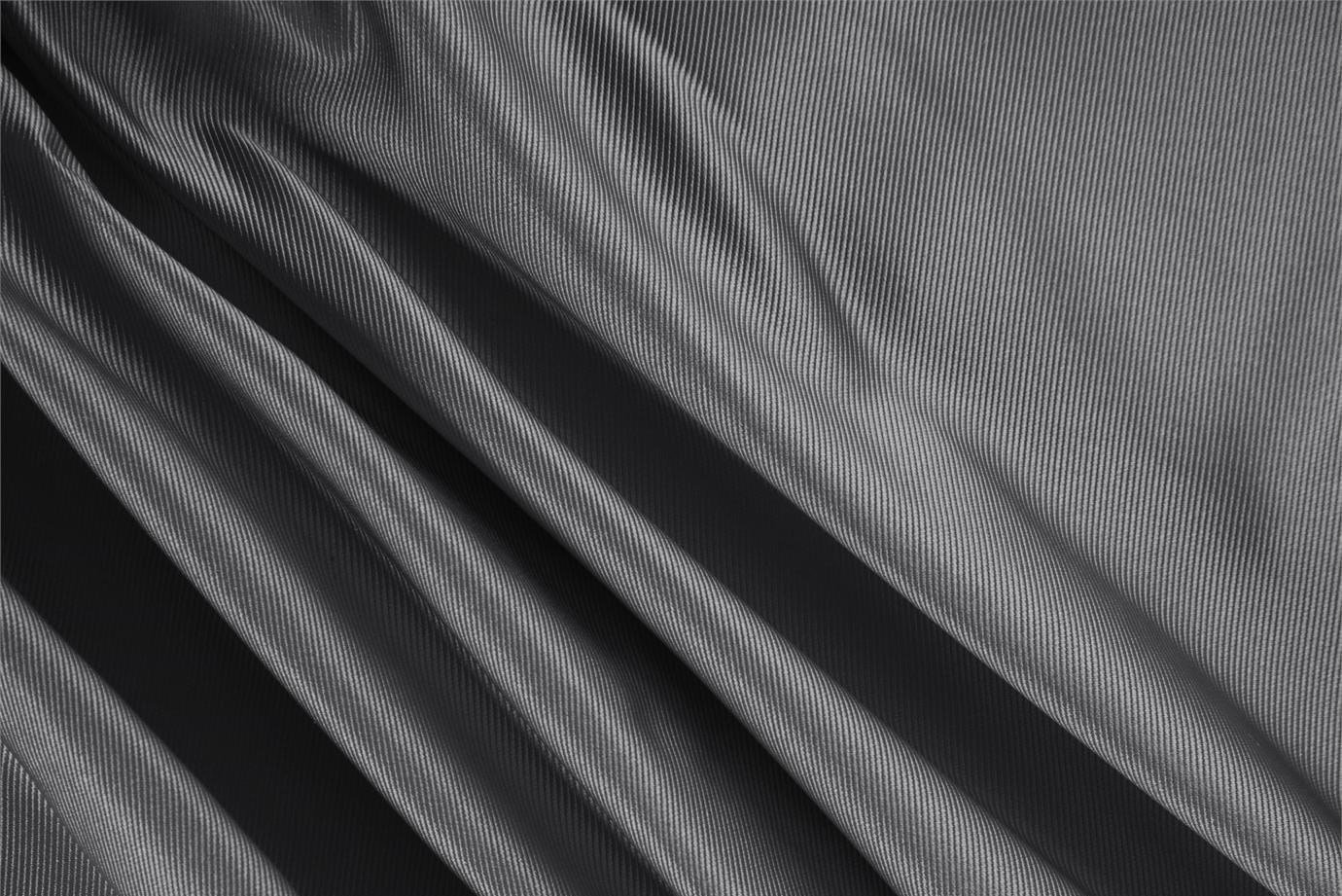 Anthracite Gray Silk Dogaressa Apparel Fabric