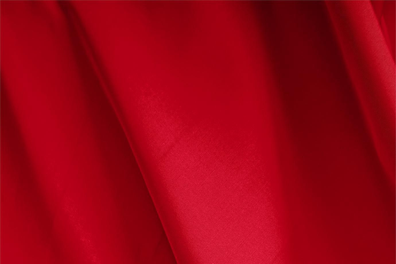 Fire Red Silk Faille Apparel Fabric