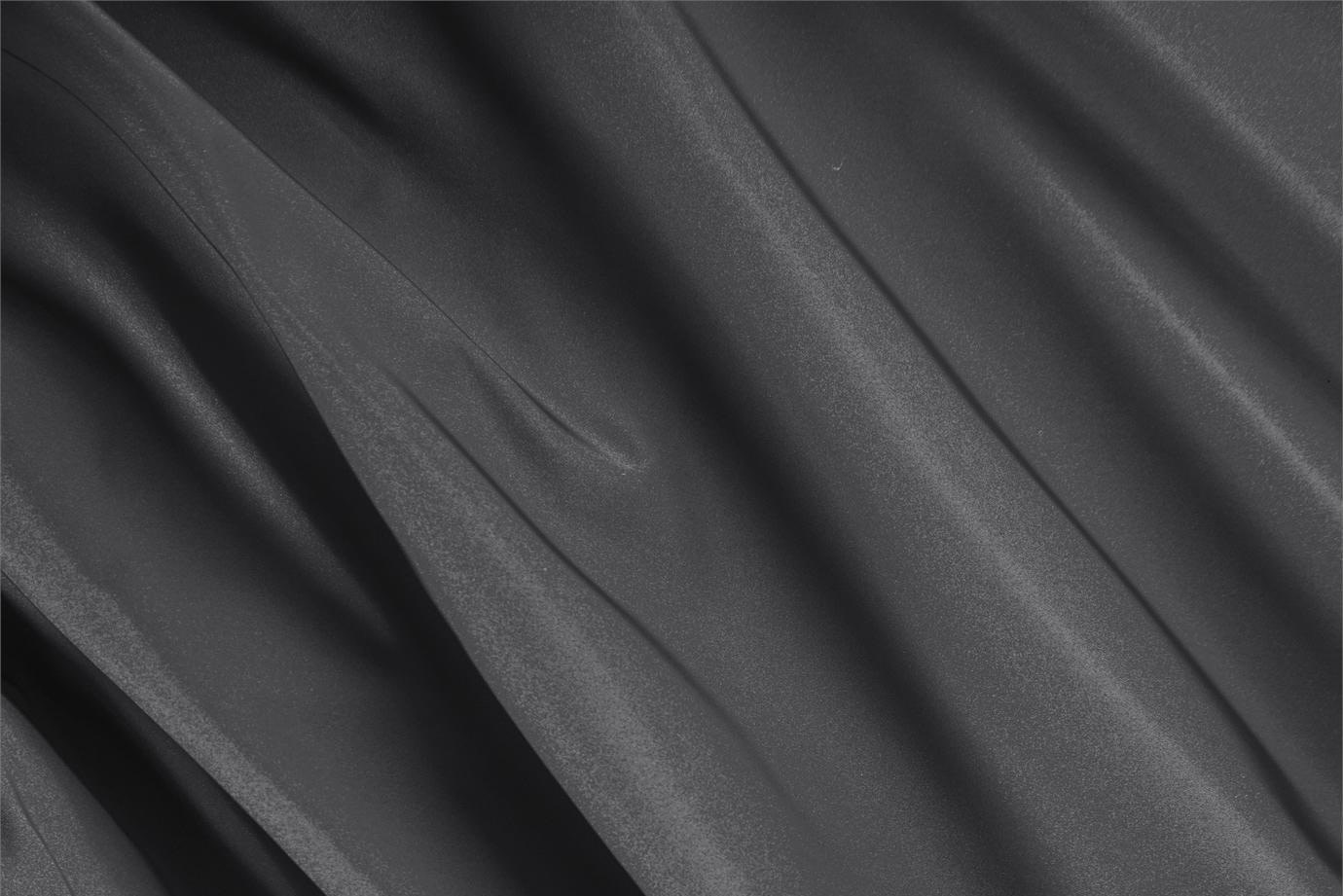 Anthracite Gray Silk Radzemire Apparel Fabric