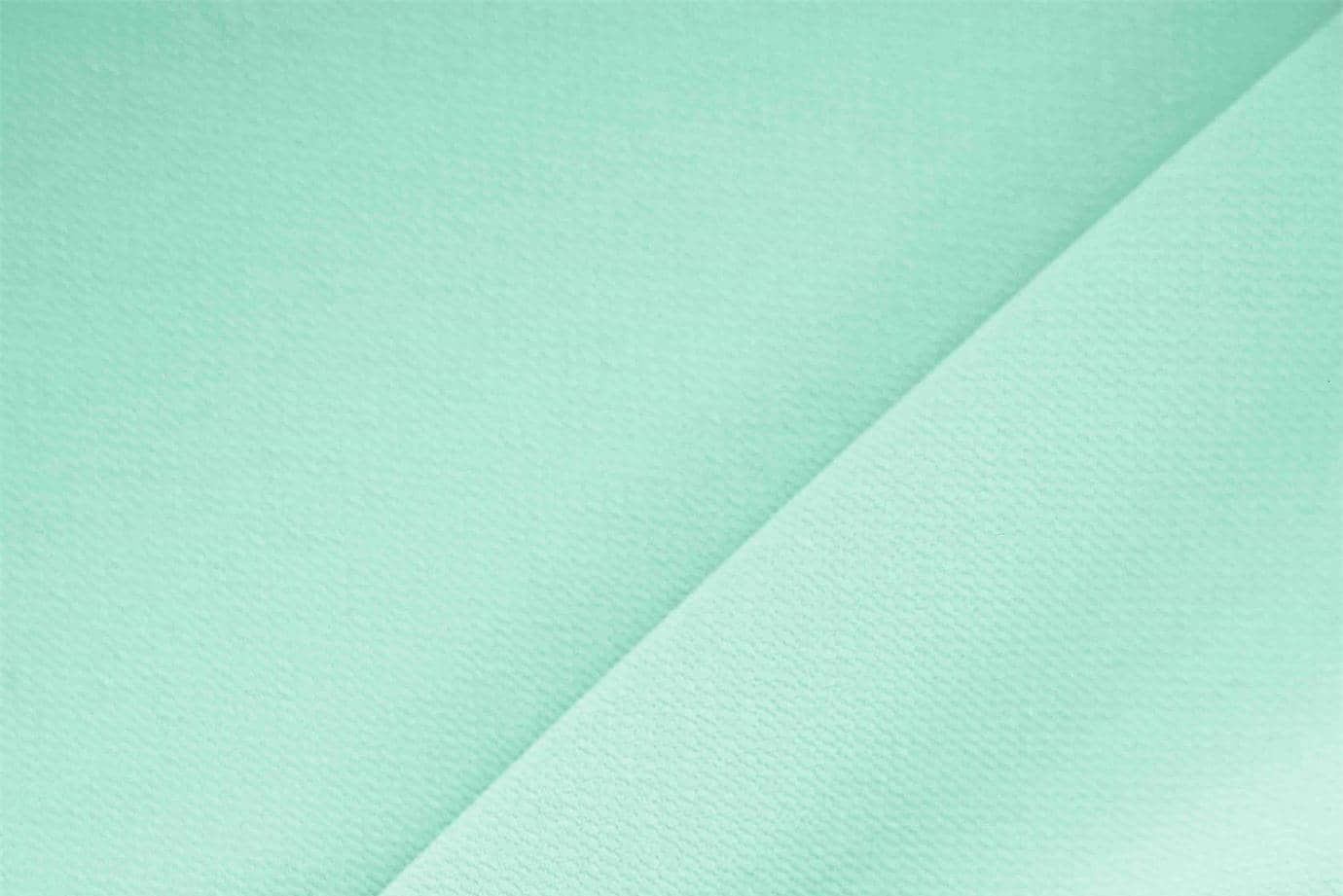 Mint Green Polyester Crêpe Microfiber fabric for dressmaking