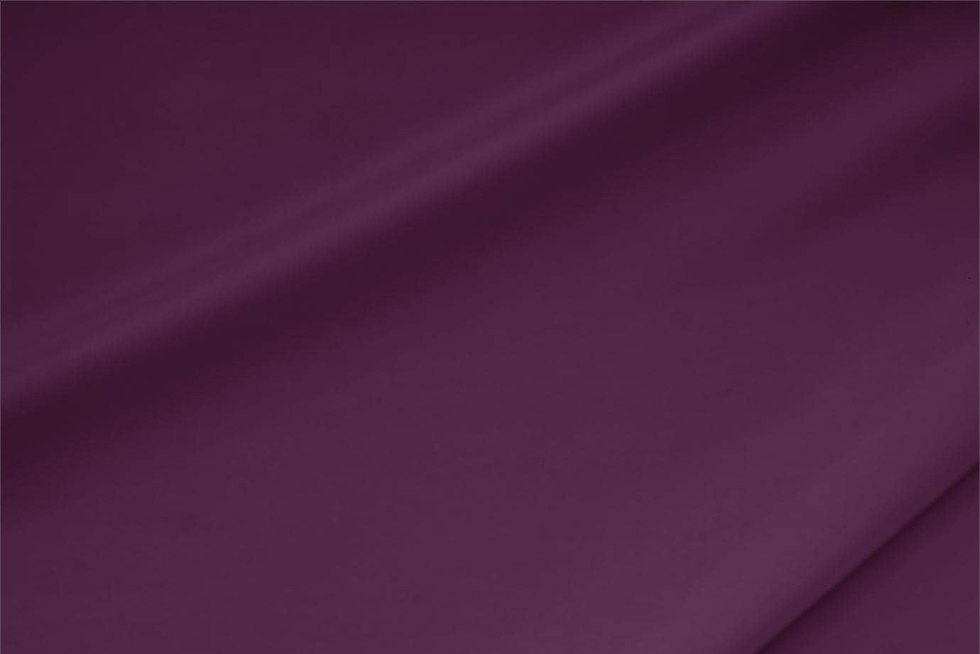 Tissu Crêpe de Chine Stretch Violet myrtille en Soie, Stretch pour vêtements