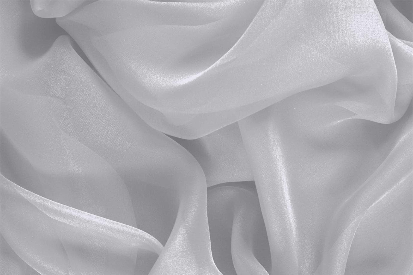 Light purple silk Chiffon fabric for dressmaking