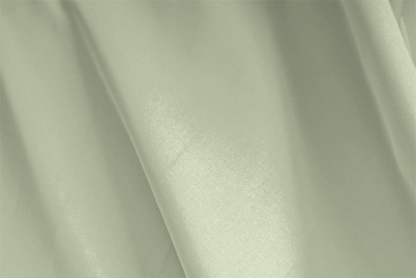 Tissu Faille Vert opale en Soie pour vêtements