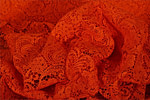 Orange Polyester Apparel Fabric TC000537