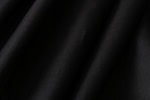 Tessuto Mussola Nero in Cotone per Abbigliamento TC000761