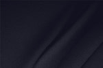 Tessuto Doppia Crepella di Lana Blu Navy in Lana per abbigliamento
