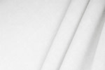 Optical White Linen, Stretch, Viscose Linen Blend Apparel Fabric