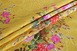 Green, Pink, Red, Yellow Cotton Apparel Fabric ST000555