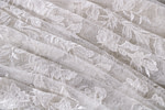 Tissu Blanc en Polyester pour vêtements