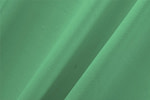 Tessuto Double Shantung Verde Felce in Cotone, Seta per Abbigliamento UN001044