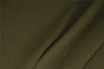 Tissu Couture Double crêpe de laine Vert militaire en Laine