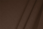 Tissu Couture Mélange de lin Marron chocolat en Lin, Stretch, Viscose