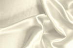 Tissu Couture Crêpe Satin Blanc lait en Soie