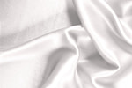 Tissu Couture Satin stretch Blanc lait en Soie, Stretch