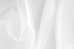 Tissu Couture Organza Blanc optique en Soie