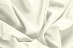 Ivory White Silk Crêpe de Chine Apparel Fabric