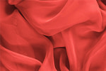 Tissu Couture Chiffon Rose géranium en Soie