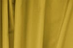 Tessuto Piquet Stretch Giallo Ocra in Cotone, Stretch per abbigliamento