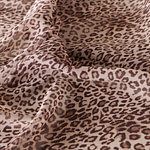 Brown Silk Georgette fabric for dressmaking