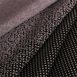 Black, Gray Wool-blend coating Fabric