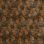 Gray, Green, Orange Macchie Riflesso Decoupè 002-01 Fabric