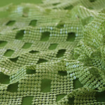 Geometric Laces-Embroidery Apparel Fabric UN000901