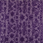 Tissu Brodé Ricamato 000400 Violet en Polyester