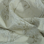 White Jacquard M1-100 Fabric