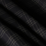 Blue Wool Flannel Apparel Fabric TC000705