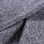 Woolen herringbone coating fabric | new tess