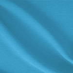 Turquoise Blue Wool Wool Crêpe fabric for dressmaking