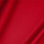 Fire Red Cotton, Stretch Cotton sateen stretch fabric for dressmaking