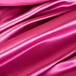 Tissu Crêpe Satin Fuchsia en Soie pour vêtements