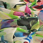 Tissu Couture Fleurs Imprimé ST000018