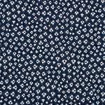Beige, Blue Trifoglio 000800 Floral Fabric