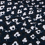 Beige, Blue Trifoglio 000800 Floral Fabric
